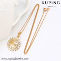 31715 hermoso diseño agradable calidad multicolor encanto xuping oro sol colgante